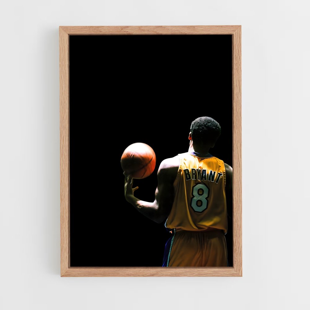 Poster Kobe de hommage – affiche Basketball (vue 4)